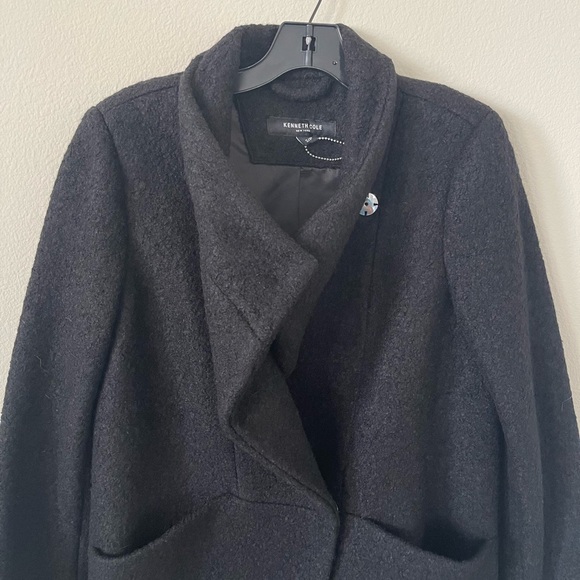 NWT Kenneth Cole Wool-Blend Coat Jacket Size S/P - Picture 7 of 13
